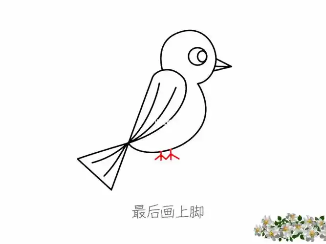 小鸟的简笔画前来报道