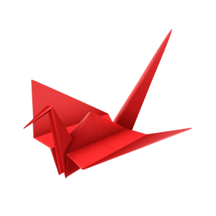 手绘千纸鹤图片大全