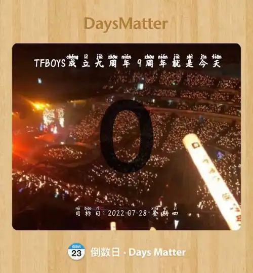 tfboys成立九周年快乐