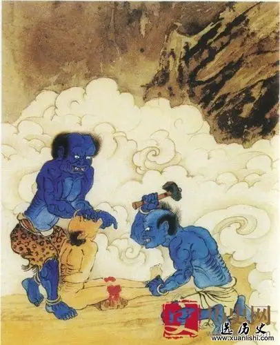 十八层地狱详细图解 恐怖之极的冥界场景