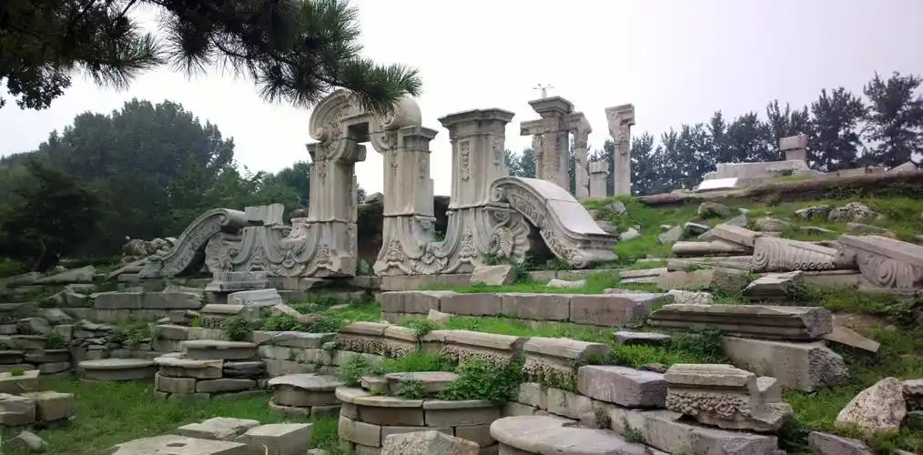 圆明园被英法联军烧毁前多美?