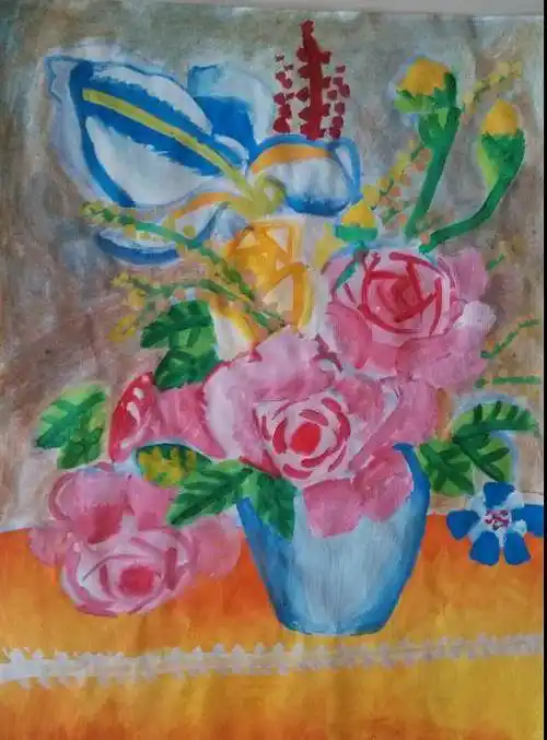 三年级一等奖水彩画 三年级水彩画参赛作品