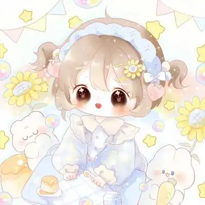 卡通人物可爱少女头像