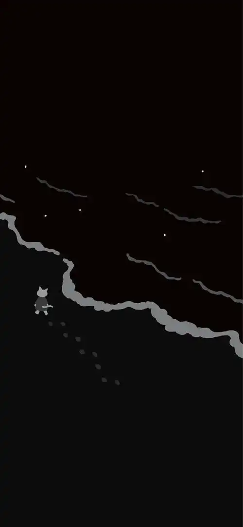 黑色系氛围感壁纸94