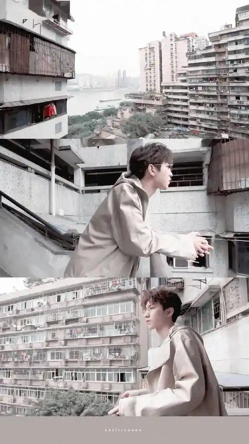 王俊凯撩人系列三宫格壁纸小螃蟹快签收