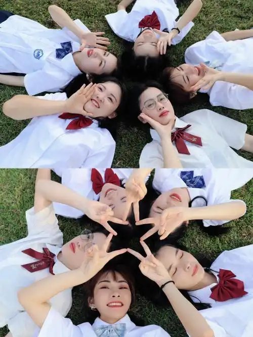 湛江宿舍毕业照多人拍照姿势分享