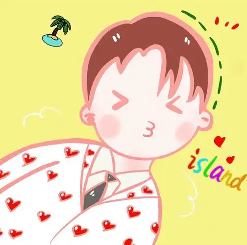 歪头怜怜 情侣头像