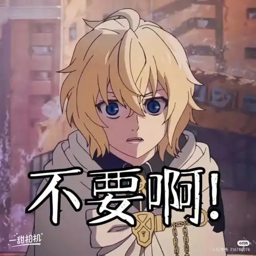 终结的炽天使  #表情包  第4波