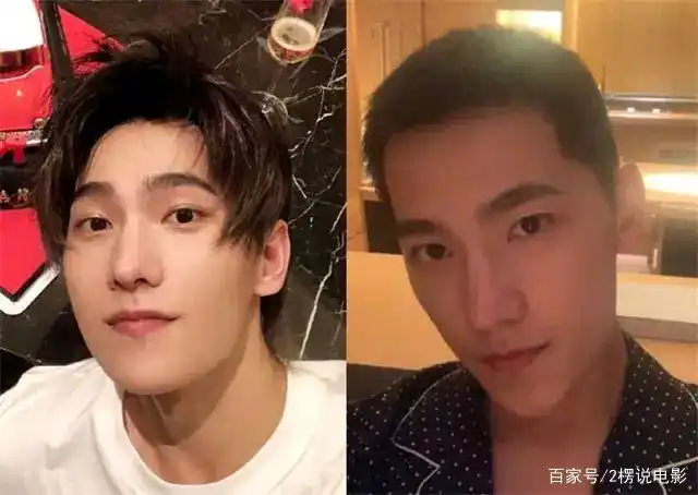 明星卸妆前后对比,肖战,王一博,吴亦凡,杨洋
