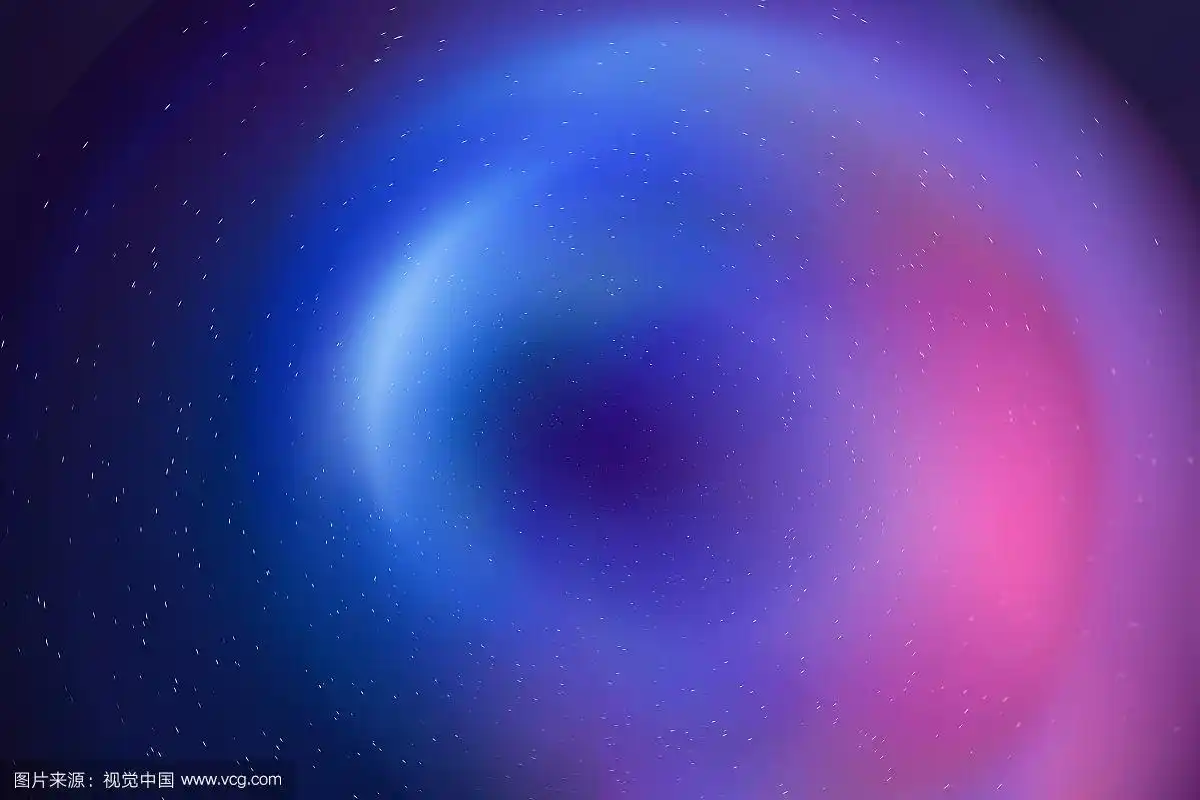 红蓝渐变宇宙旋涡星空背景图