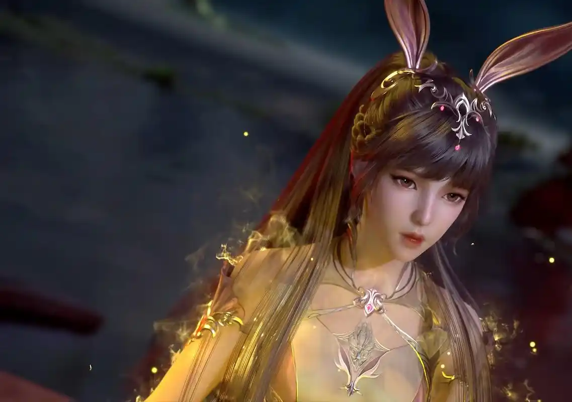 斗罗:小舞新造型绝美,银色饰品 白色长纱裙,形象比动漫还仙气