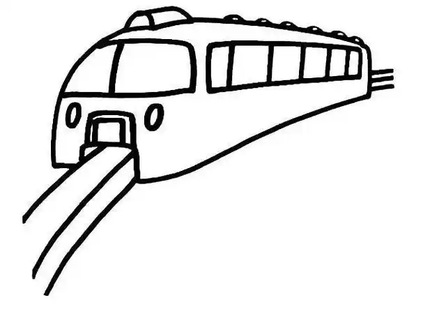 中国儿童城铁城市铁路简笔画科技城简笔画火车简笔画火车简笔画图片