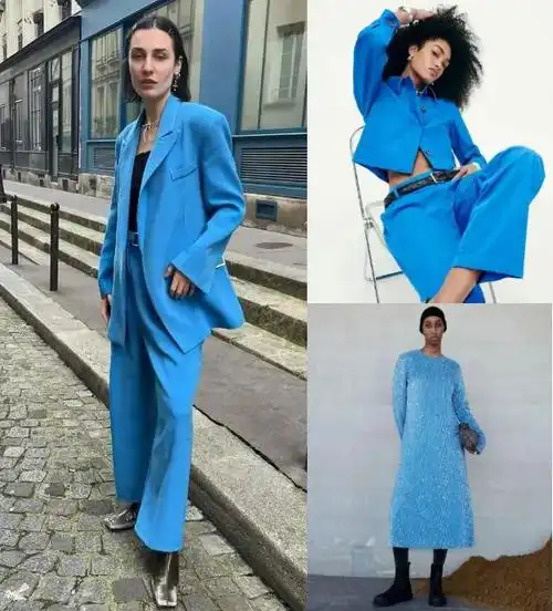 它们不仅可以独立呈现同色系穿搭,也可以通过撞色搭配成为整体穿搭的