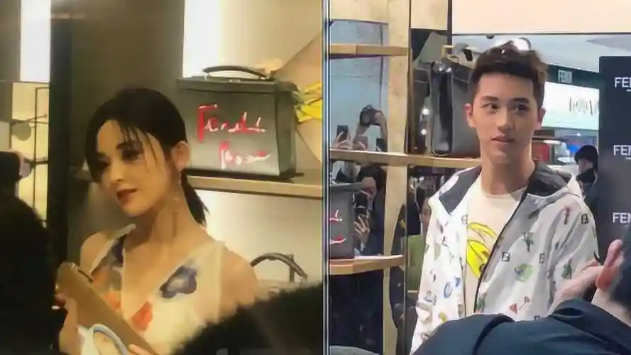 古力娜扎许魏洲合体现身,未修图帅炸美翻cp感炸裂!