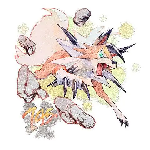 鬃岩狼人黄昏形态