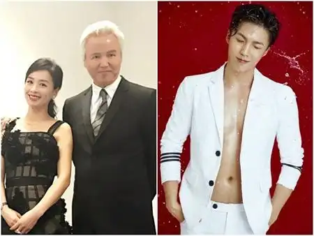 林瑞阳儿子林禹曝光!胸肌撑爆上衣参加