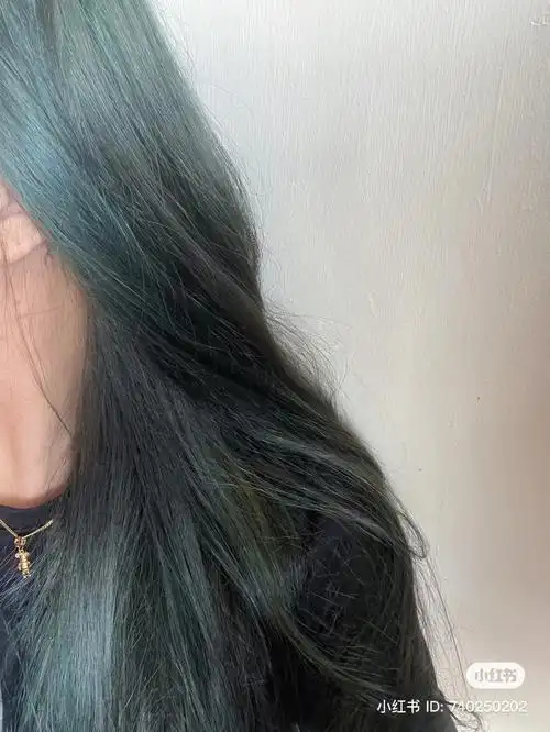 泡泡染发剂604gn人鱼绿78