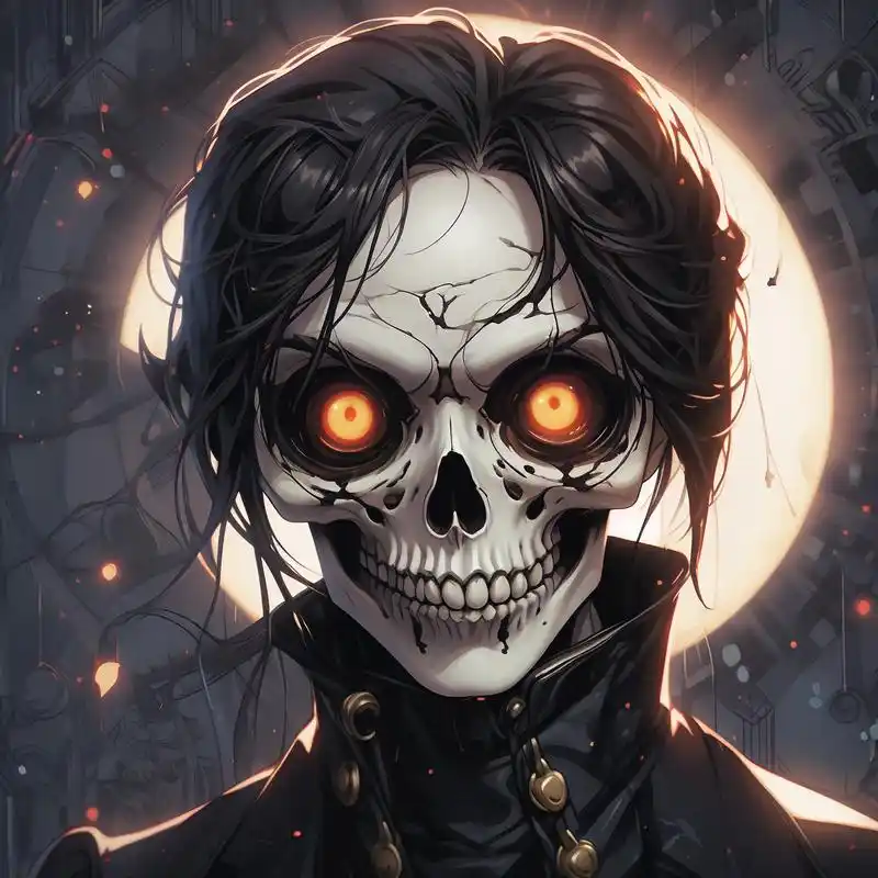 92暗黑系骷髅头像92