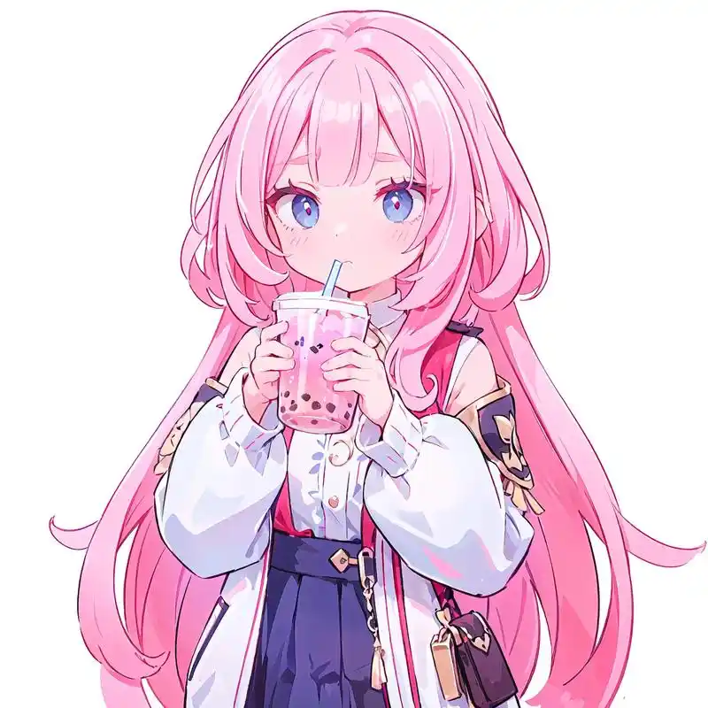 奶茶暴击.#头像 #爱莉希雅 #希儿 #可爱#卡哇伊 - 抖音