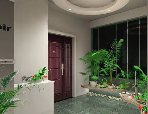 漂亮的入户花园装修效果图你心动了吧!