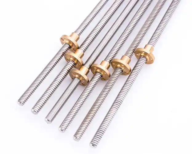 定制适用t8丝杆304不锈钢t型丝杆步进电机3d打印机丝杆300400mm长配