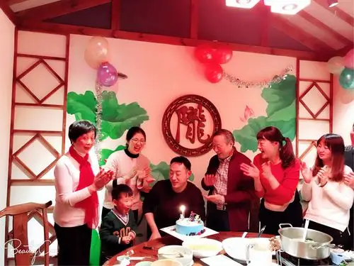 张立小朋友四周岁生日