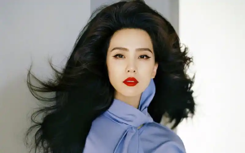 刘诗诗复古写真图片桌面壁纸