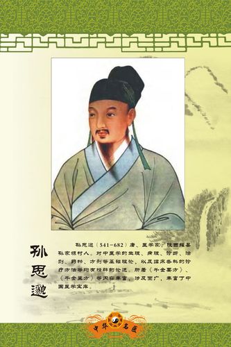 572海报印制海报展板素材113孙思邈简介绍名人名言格言(5)