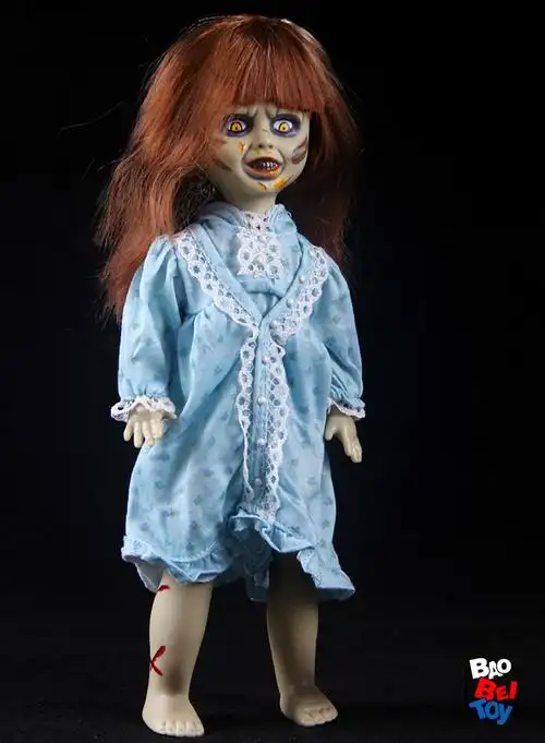 娃娃美国驱魔人手办关节可动人偶恐怖活死人模型潮玩盲盒