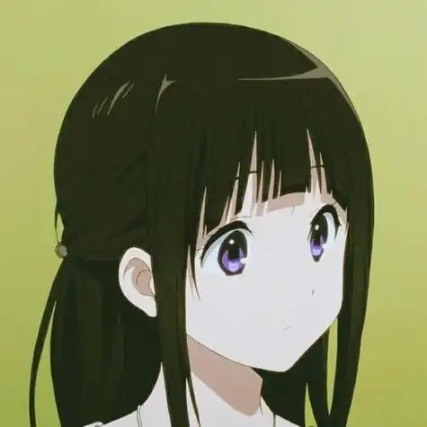 冰菓千反田爱瑠高清头像