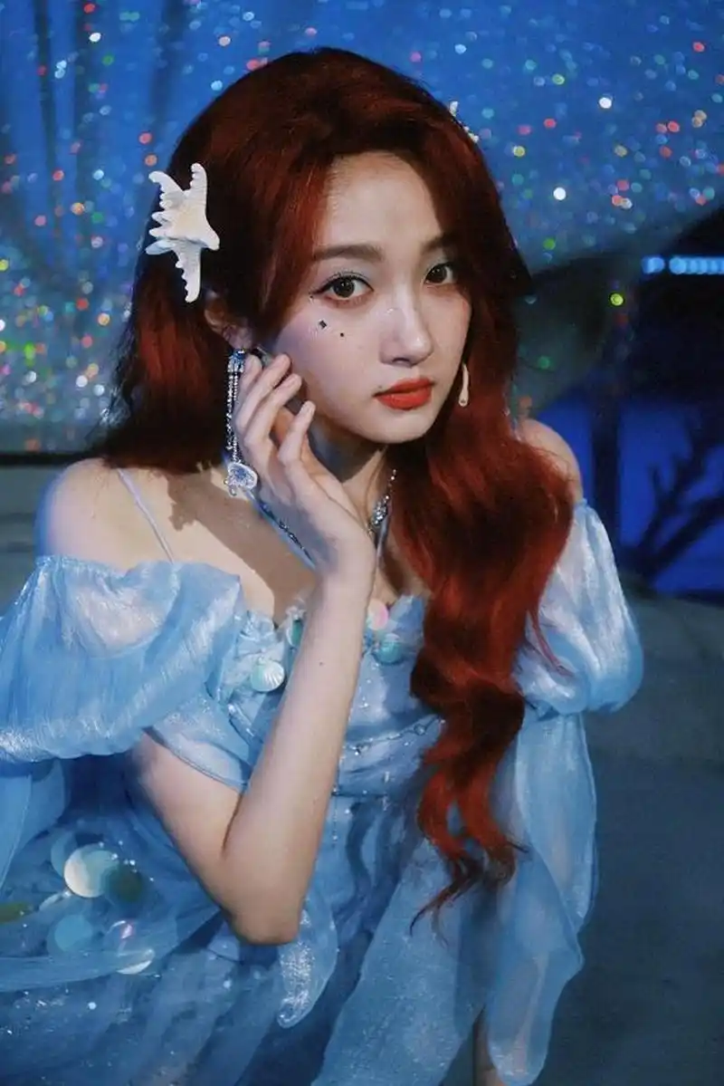 关晓彤美人鱼造型也太有仙气了