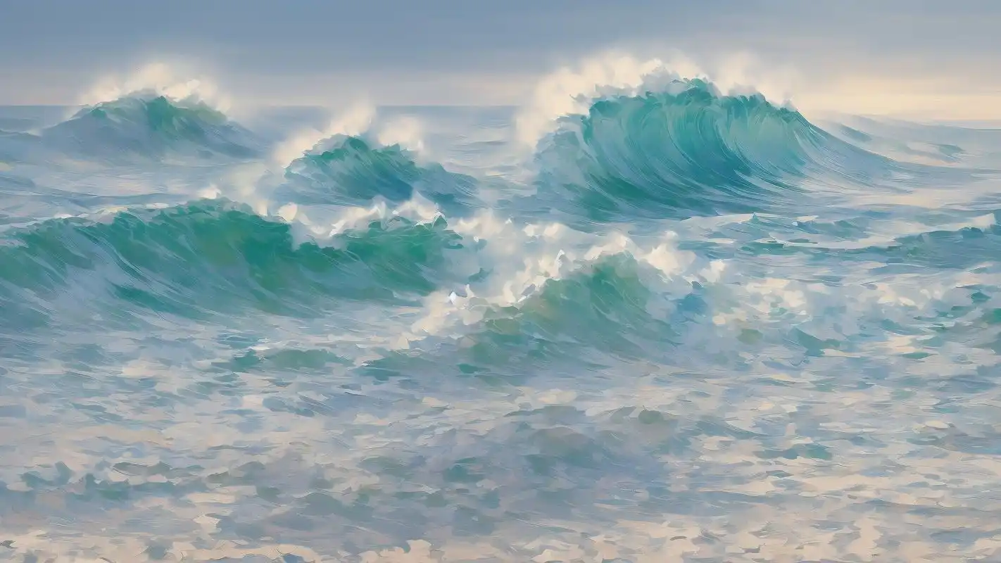 98新的一天,换上一组海浪壁纸,让心情像海浪一样澎湃吧!