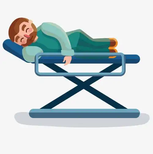 医生病人健康扁平矢量免抠图