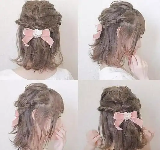 长发编发图片(花式编发女生头发造型有哪些)_捷讯网