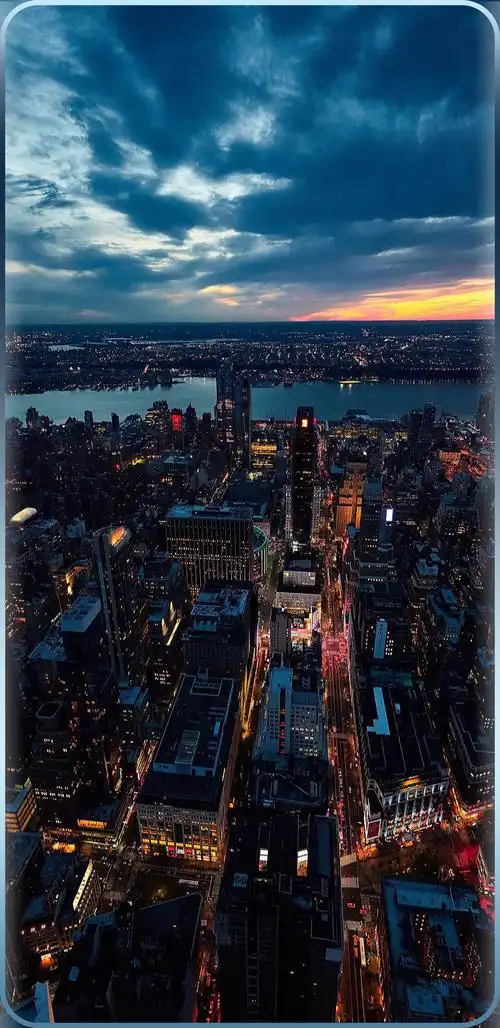 三星galaxy s8蓝光版曲面屏跑马灯壁纸分享!