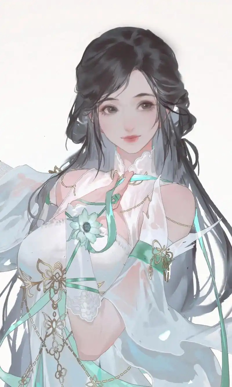 素问校服.#古风 #逆水寒 #绘画    西子湖畔见了小伙伴 - 抖音