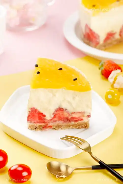 百香果慕斯蛋糕|摄影|产品摄影|crazy小馒头_原创作品-站酷zcool