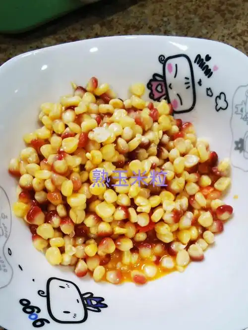 小熊早餐机自制玉米烙