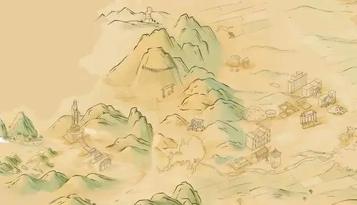 2021年继续出品更多的优质手绘地图作品-喵星岛文创