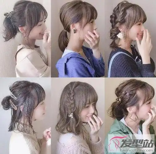 不管是扎马尾,丸子头,编麻花辫,只要你的手够巧,好看的发型随你挑.