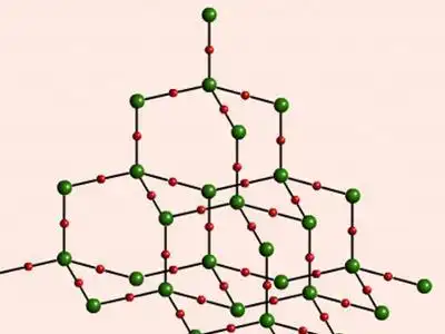 晶体结构较完整,含孪晶,二氧化硅空穴,夹    杂较少.