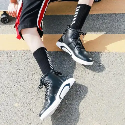 蓓乐妃袜子男长筒潮牌春夏季街头风欧美配aj潮流棉长筒嘻哈高帮篮球