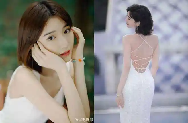 毛晓彤穿透视裙疑走光泄出黑色性感小裤超诱人