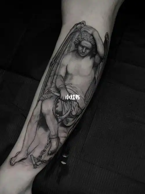 早期进度50堕落天使路西法写实纹身