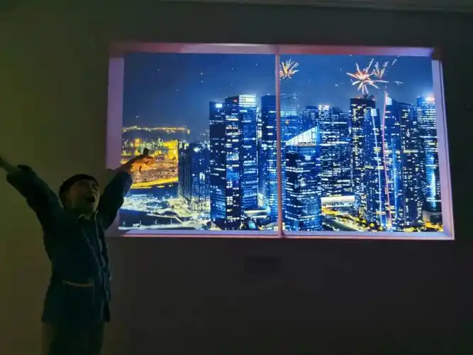 小孩儿都是戏精#假窗户挑战