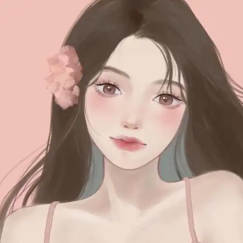 堆糖一婉手绘女生头像