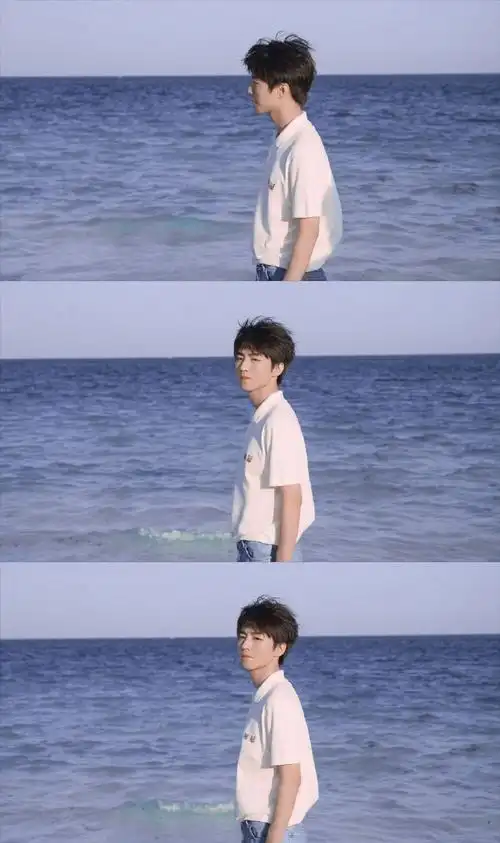 25x王俊凯##爱豆让人心动的夏日海边照