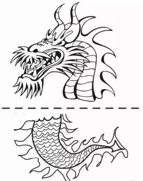 龙头简笔画