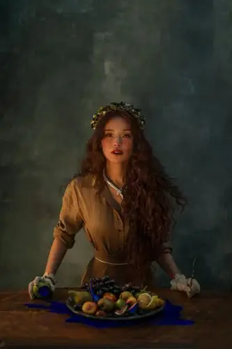 舒淇文艺复兴油画封面释出 长卷发搭雀斑妆效果尽显复古风情|名门泽佳