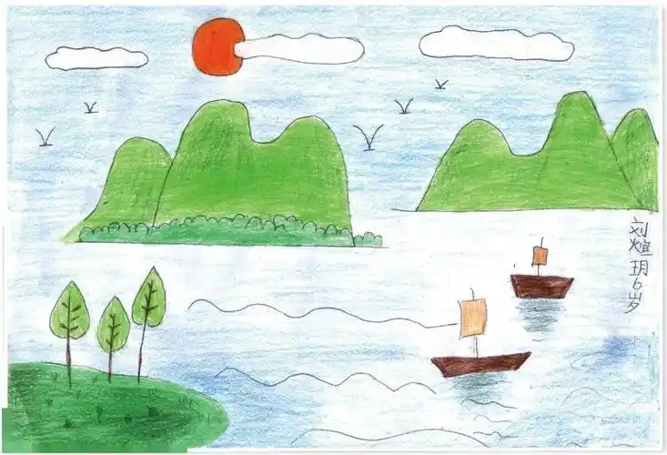 "融情笔端 描摹山水"优秀作品展播(七)